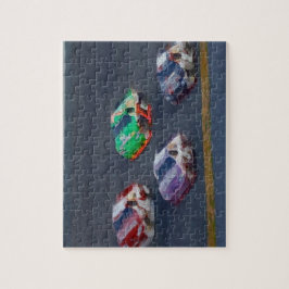 Auto-laufendes Puzzlespiel Puzzle