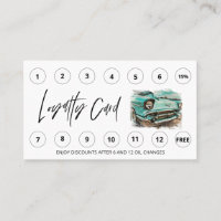 *~* Auto Lube Car Wash LOGO Prämien Danke QR