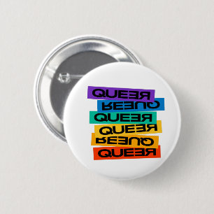 Auto Magnet. LGBT+Stolz. Que. Button