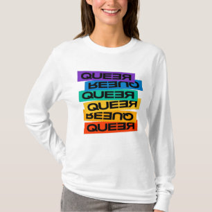 Auto Magnet. LGBT+Stolz. Que. T-Shirt