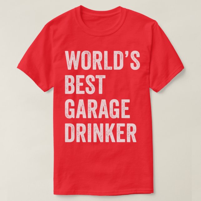 Auto Mechanic Funny Garage Drinker Fixing s Mechan T-Shirt (Design vorne)