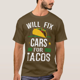 Auto Mechanic Funny Garage Fix Cars Schwerfahrzeug T-Shirt