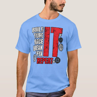 Auto Mechanics Gifts Car Mechanic Build Itune It g T-Shirt