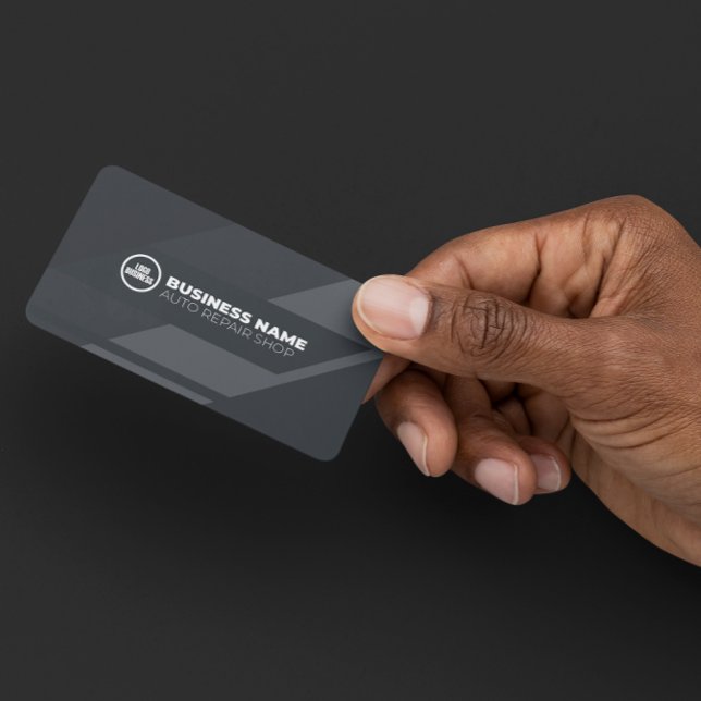 Auto Mechanik Auto Service Auto Shop Modernes Visitenkarte (Von Creator hochgeladen)