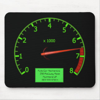Auto-Mechaniker-GeschäftRev Counter Mousepad