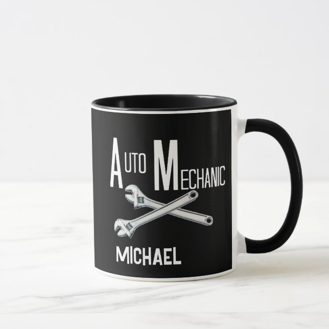 Auto Mechanische CUSTOM Tasse (Rechts)