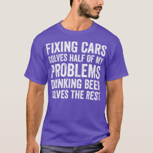Auto Mechanische Garage Mechanische Befestigung 3 T-Shirt