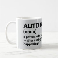 Auto Mechanische Geschenke - Funny Definition Tass