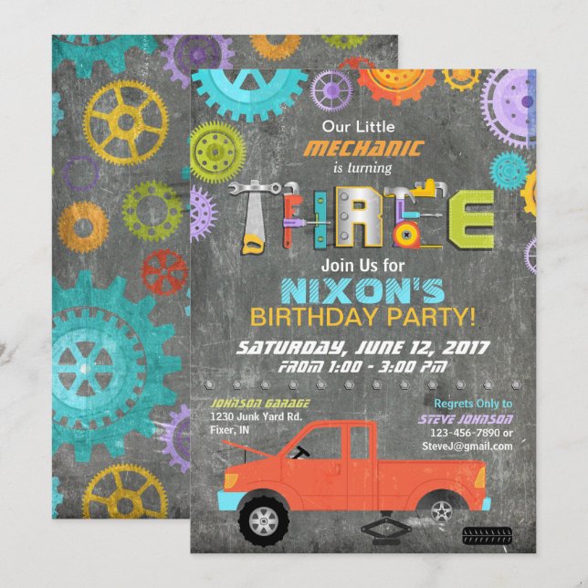 Auto Mechanische Getriebe Werkzeuge Halbpension Ge Einladung (Vorne/Hinten)