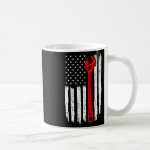 Auto Mechanische Unabhängigkeit Tag Patriotic Tech Kaffeetasse