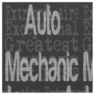 Auto Mechanischer Sonderbeauftragter Stoff
