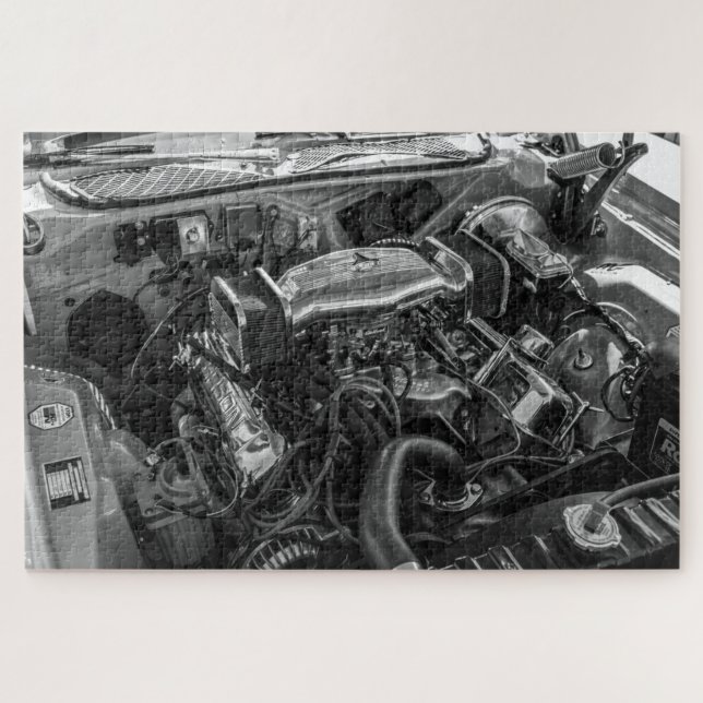 Auto-Motor-9-Puzzle Puzzle (Horizontal)