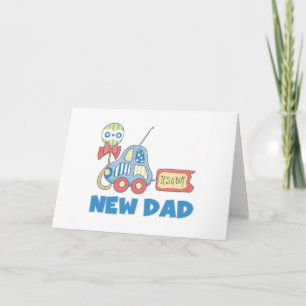 Auto Neu Papa Es ist ein Junge Ankündigung