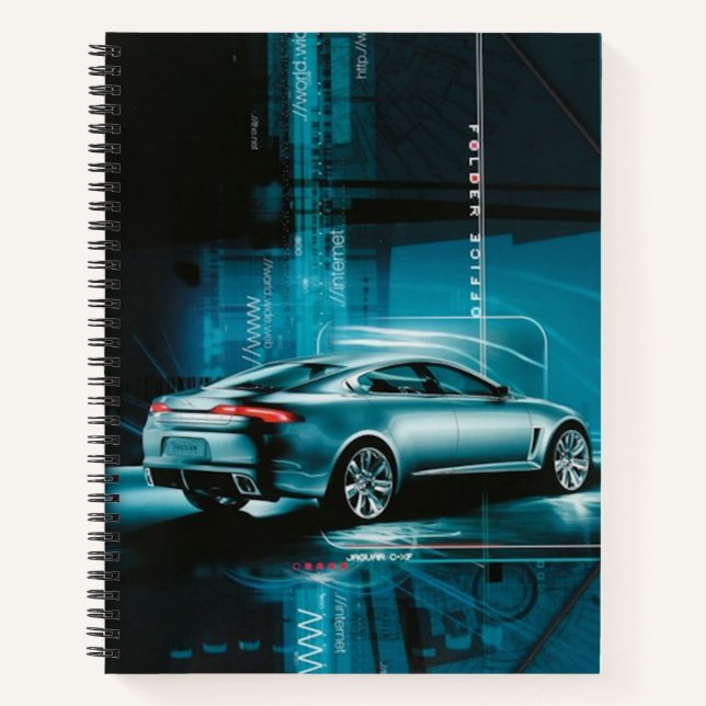 Auto Notizbuch (Vorderseite)