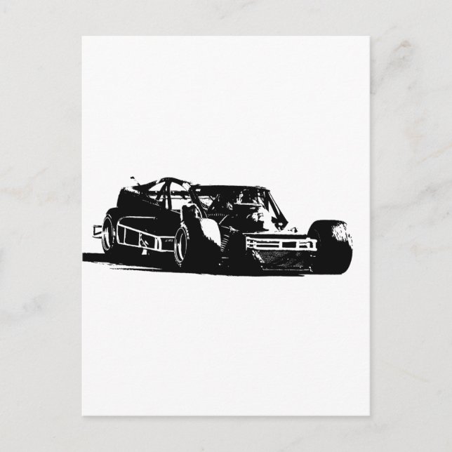 Auto Postkarte (Vorderseite)