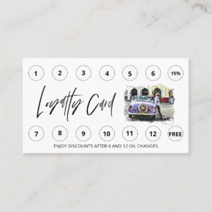 *~* Auto QR Lube Car Wash - LOGO Rewards Vielen Da Treuekarte