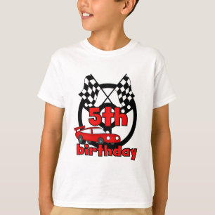 Auto Racing 5. Geburtstag Tshirts und Geschenke