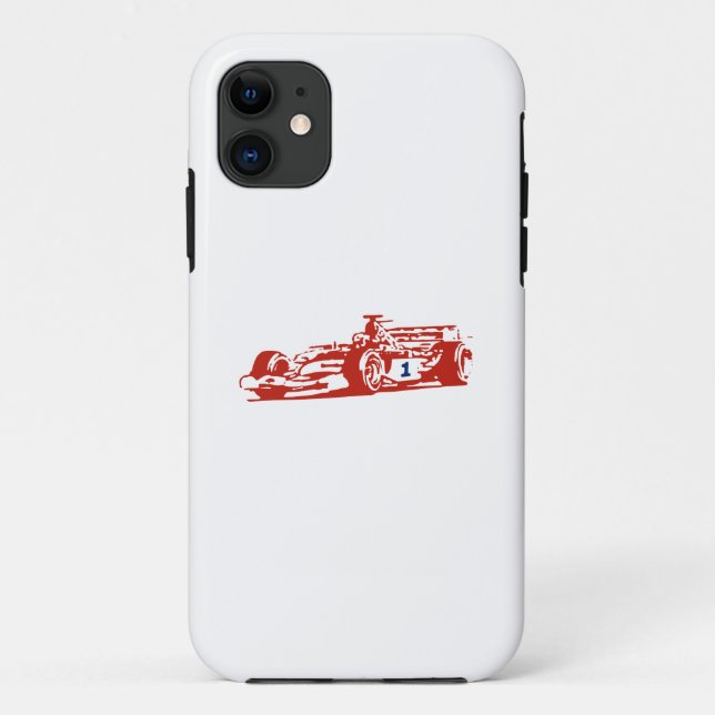 Auto Racing Cool Illustration Case-Mate iPhone Hülle (Rückseite)