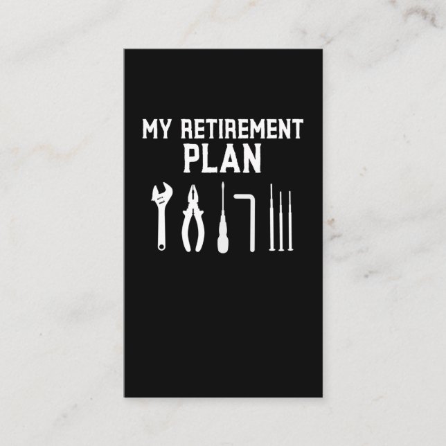 Auto Racing Men Quotes für Retiree Vater Visitenkarte (Vorderseite)