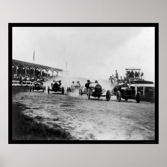 Auto Racing Near Washington, DC 1922 Poster (Vorne)