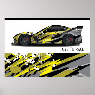 Auto Racing Poster