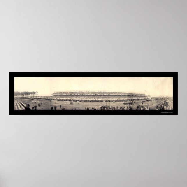 Auto Racing Sheepshead Foto 1915 Poster (Vorne)