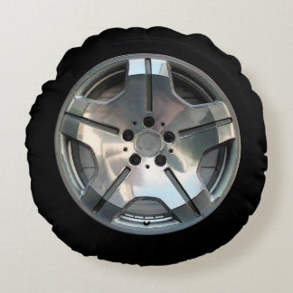 Auto-Rad-Wurfs-Kissen Rundes Kissen