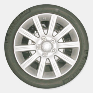 Auto Reifen/Rad Runder Aufkleber