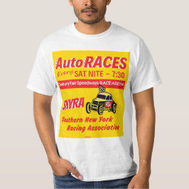 AUTO-RENNEN! Angemessenes Logo Danbury T-Shirt
