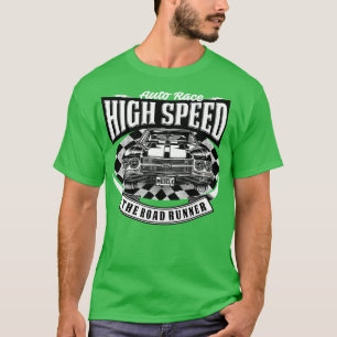 Auto-Rennen mit hoher Geschwindigkeit T-Shirt