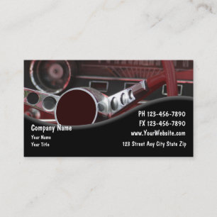 Auto Repair Business Cards Visitenkarte
