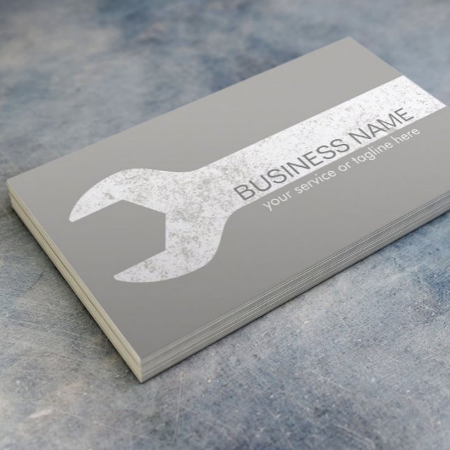 Auto Reparatur Automotive Mechanik Beruflich Visitenkarte (Von Creator hochgeladen)