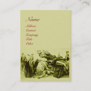 AUTO-RESTORATION , AUTOMOTIVE, Kfz-Reparaturgarage Visitenkarte