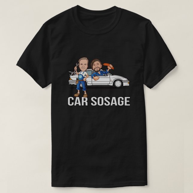 Auto-Salbei Auto sosage Alter 1e1 fs T-Shirt (Design vorne)