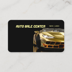Auto Sale Car Dealer Business Card Visitenkarte