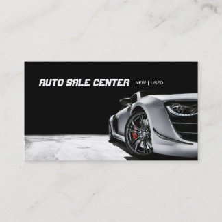 Auto Sale Car Dealership Business Card Visitenkarte