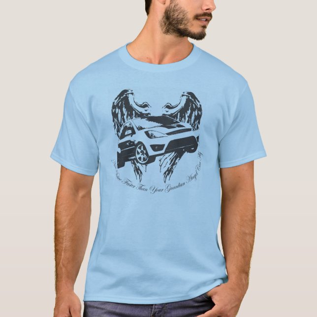 Auto-Schutzengel T-Shirt (Vorderseite)