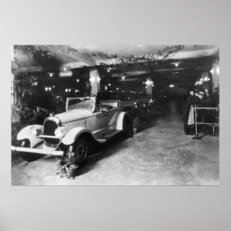 Auto Show, 1920 Poster