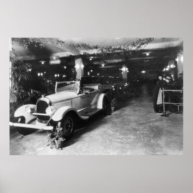 Auto Show, 1920 Poster (Vorne)