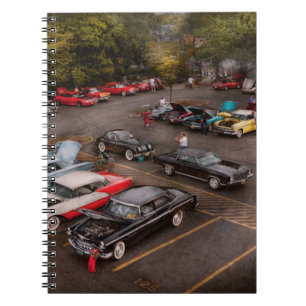 Auto - Show des antiken Autos Notizblock