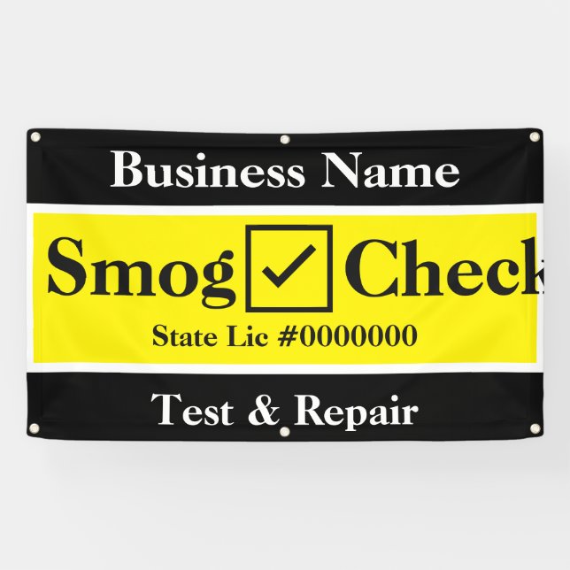 Auto Smog Karo Business Banner (Horizontal)
