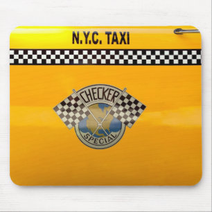 Auto - Stadt - NYC Taxi Mousepad