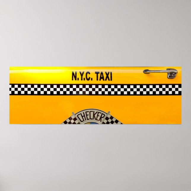 Auto - Stadt - NYC Taxi Poster (Vorne)