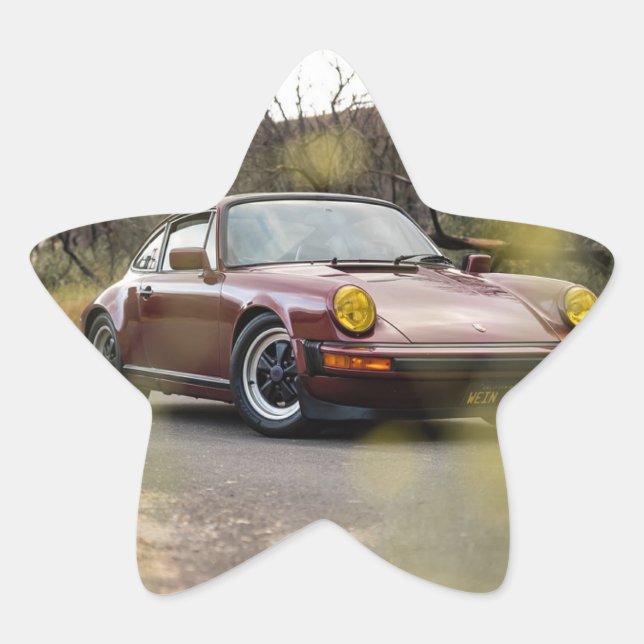 AUTO Stern-Aufkleber (Vorderseite)