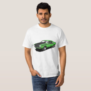 Auto-T - Shirt grünen Herausforderers Kelly