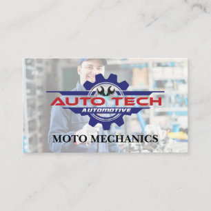 Auto Tech Automotoive Visitenkarte