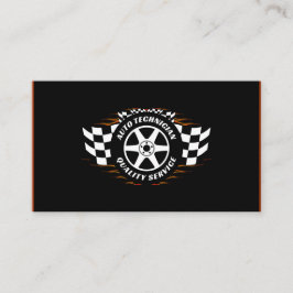 Auto Technischer Reparaturservice Visitenkarte
