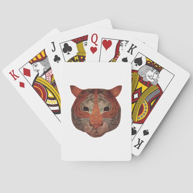 Auto Tiger Spielkarten (Rückseite)