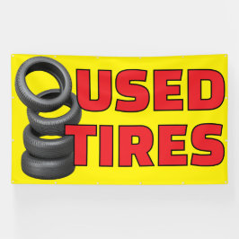 Auto Tire Shop Used Tires For Sale  Banner