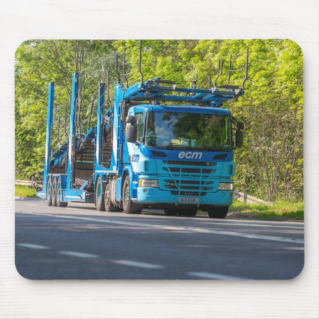 Auto-Transporter-Mauspad Mousepad (Vorne)